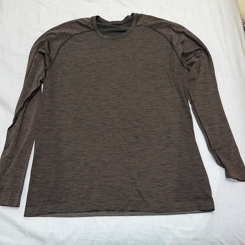 Mens Lulu Lemon Long sleeve tee